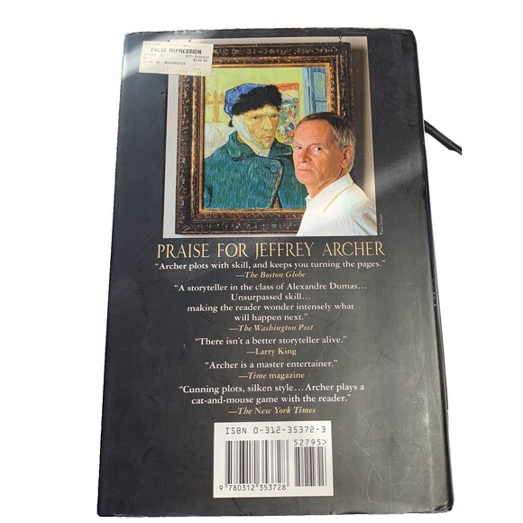 False Impression by Jeffrey Archer - First U.S. Edition, March 2006 - Picture 2 of 3